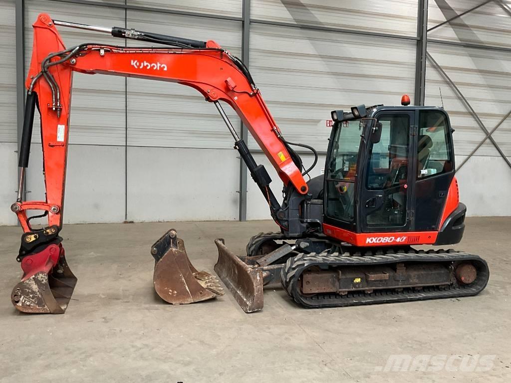 Kubota KX 080-4 A Малые экскаваторы 7т-12т