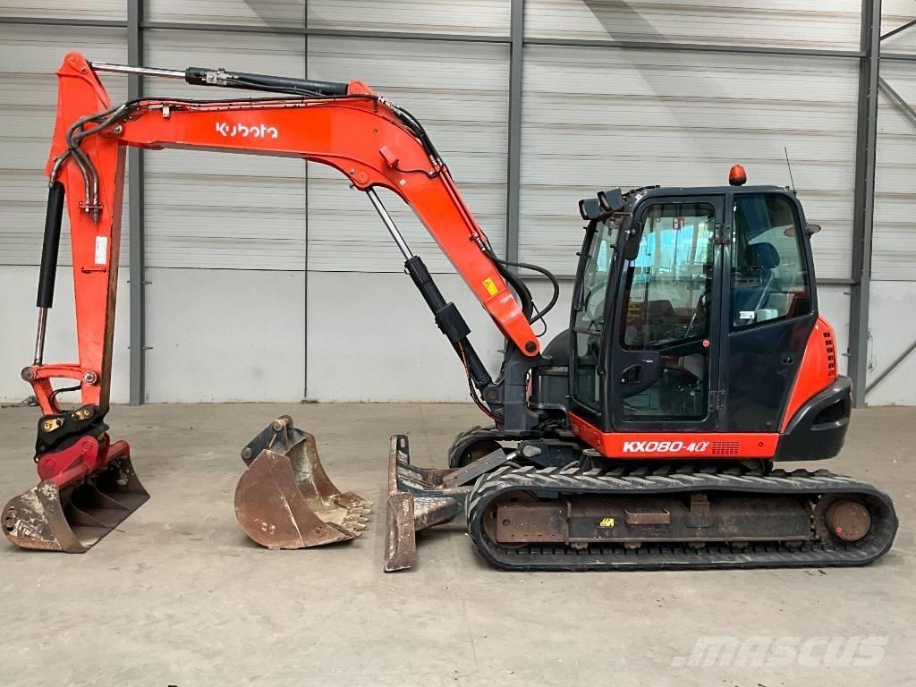 Kubota KX 080-4 A Малые экскаваторы 7т-12т