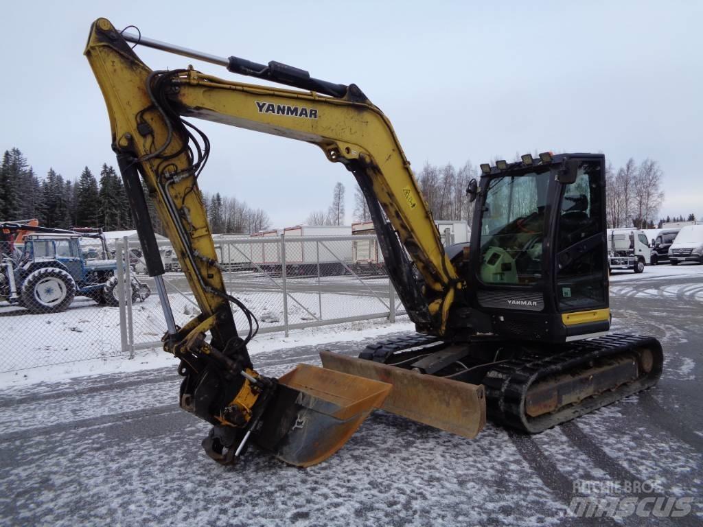 Yanmar Vio 80 Гусеничные экскаваторы