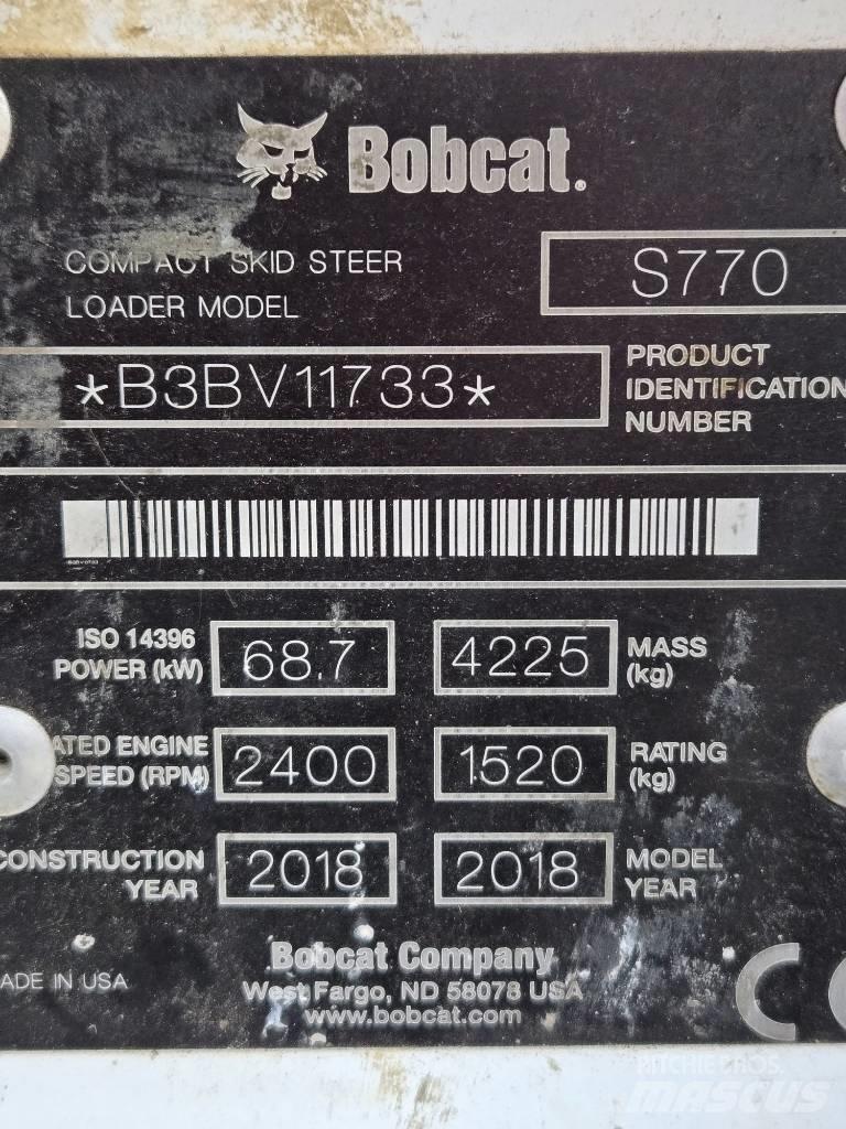 Bobcat S 770 Мини-погрузчики