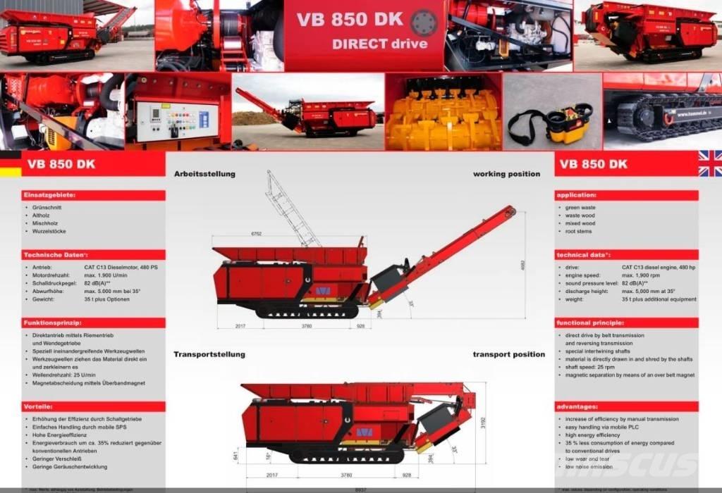 Hammel VB 850 DK Промышленные шредеры