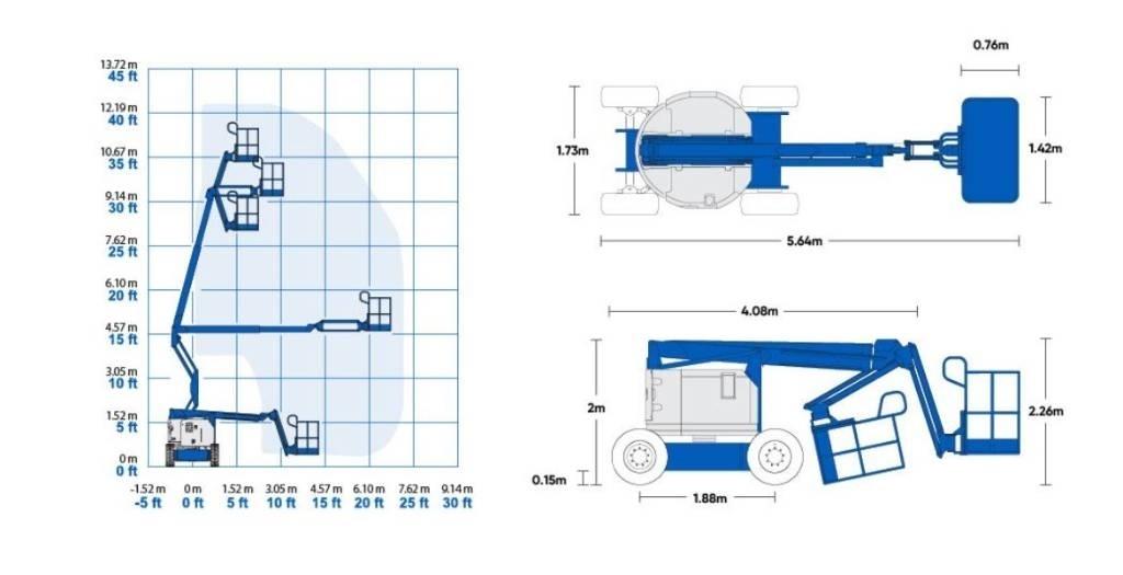 Genie Z 34/22 RT J Коленчатые подъемники