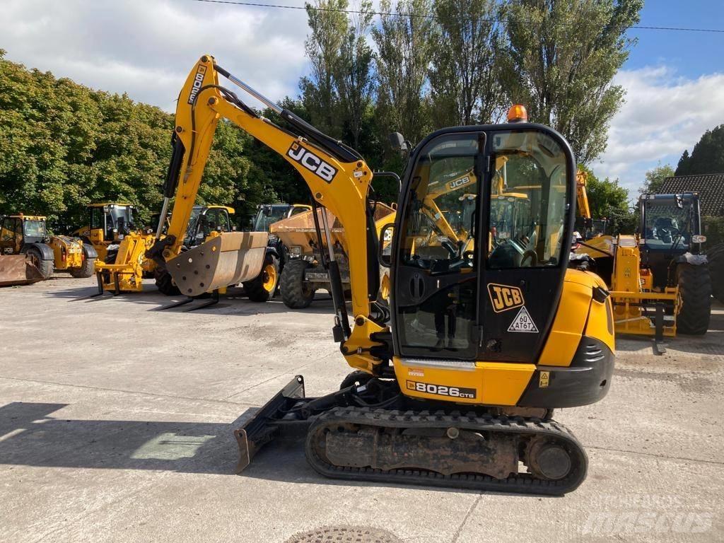 JCB 8026 CTS Мини-экскаваторы