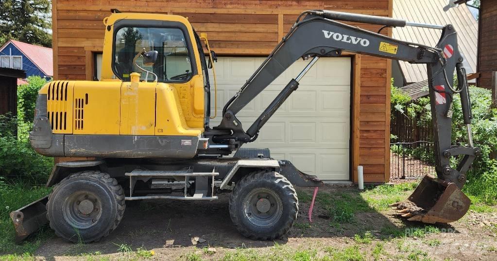 Volvo EW55B Колёсные экскаваторы