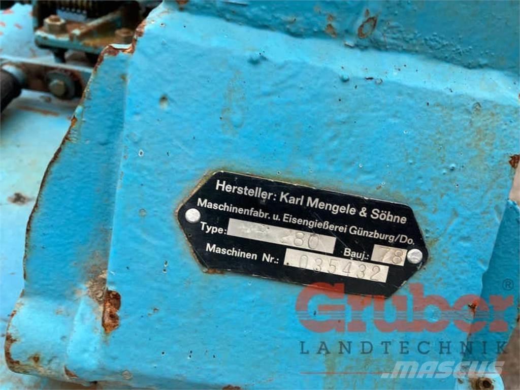 Mengele MB 280 Самоходные кормоуборочные комбайны