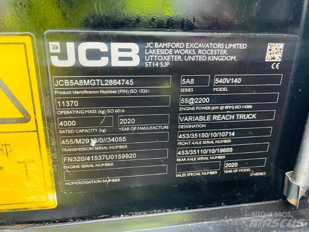 JCB 540-140 Телескопические погрузчики