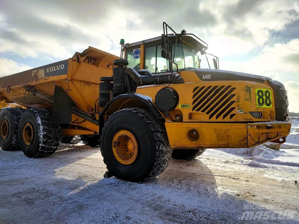 Volvo A 40 E Шарнирно-сочленённые самосвалы