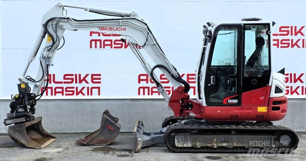 Takeuchi TB 260 Мини-экскаваторы