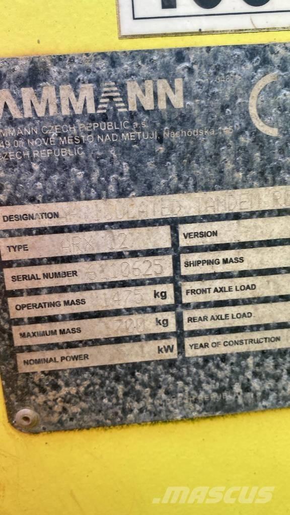 Ammann ARX 12 Катки тротуарные