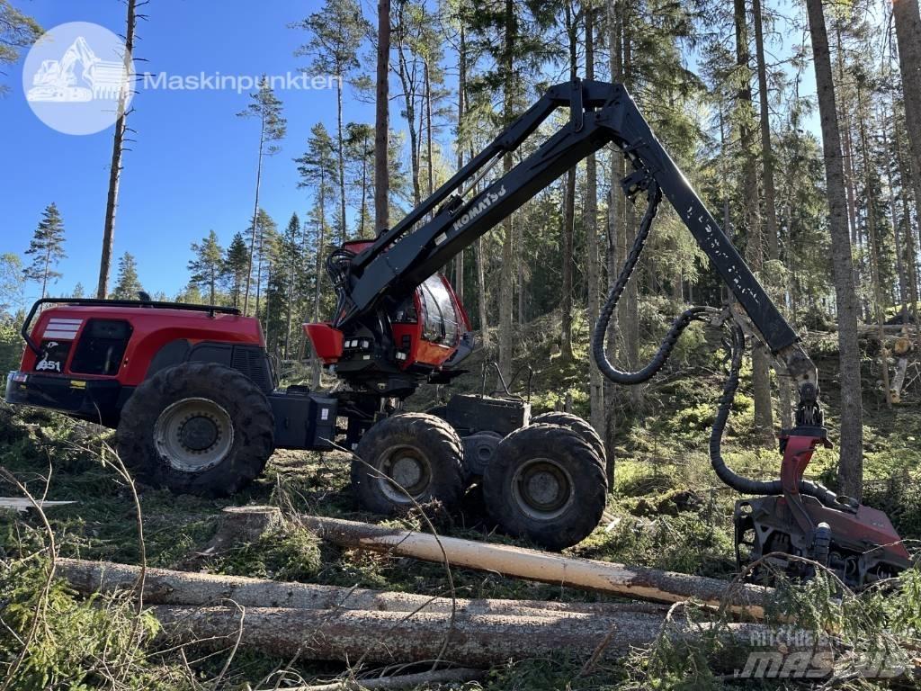 Komatsu 951 Харвестеры