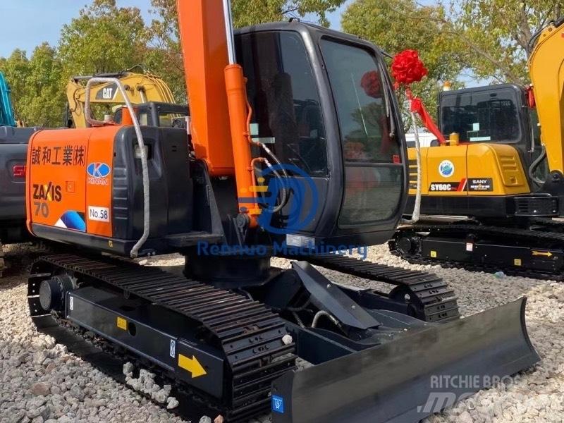 Hitachi ZX70 Мини-экскаваторы