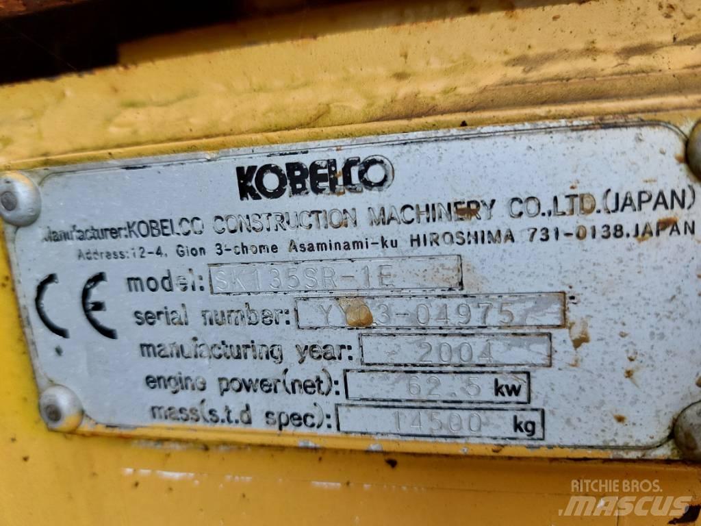 Kobelco SK 135SR Гусеничные экскаваторы
