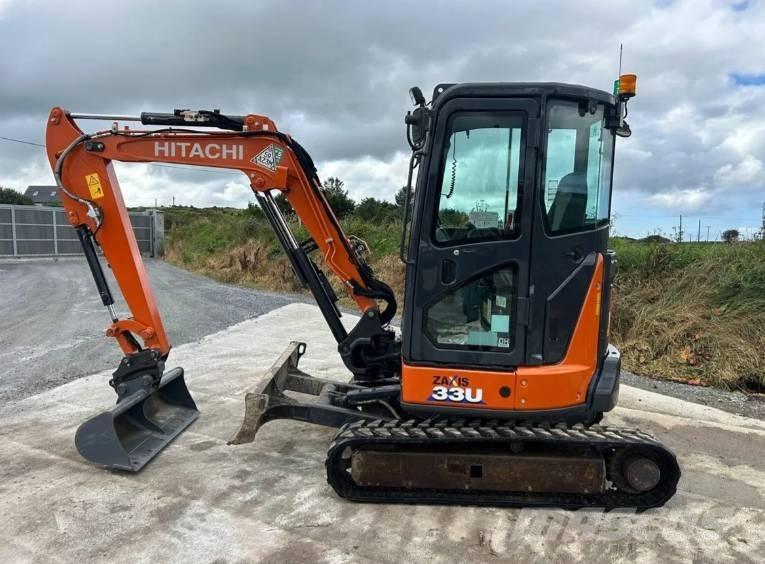 Hitachi ZX 33 U-6 Мини-экскаваторы