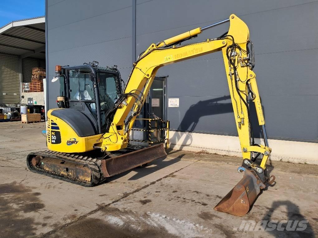 Komatsu PC50MR-2 Мини-экскаваторы