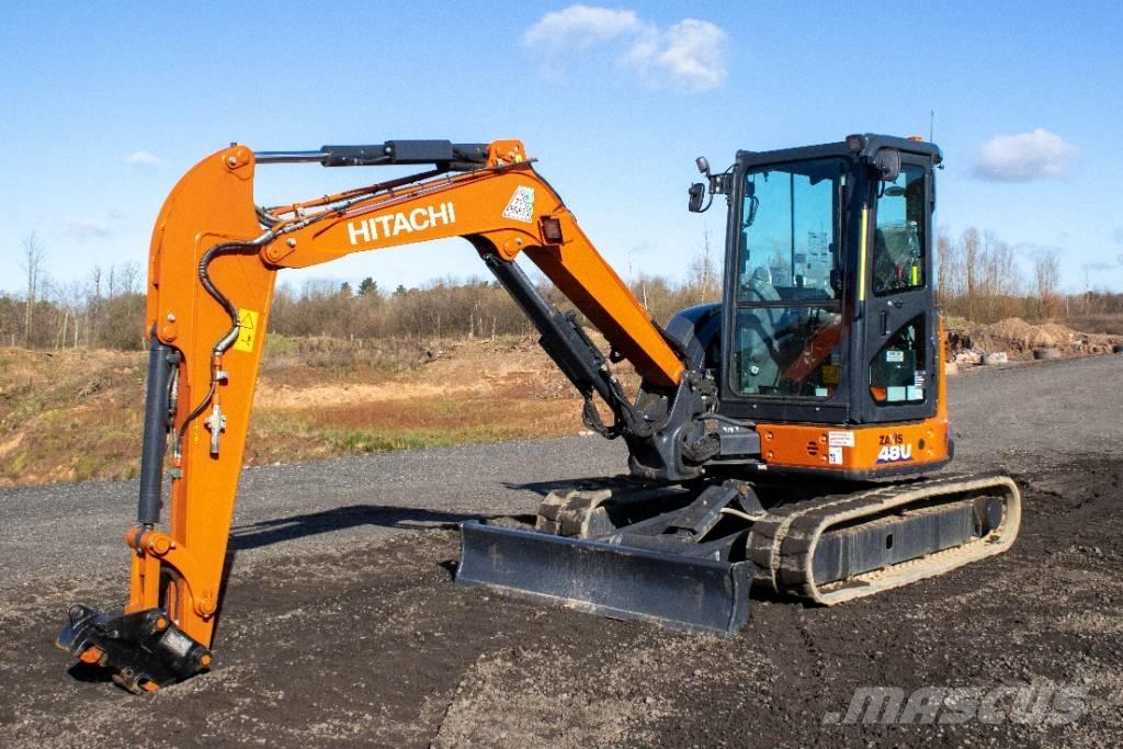 Hitachi ZX48U Мини-экскаваторы