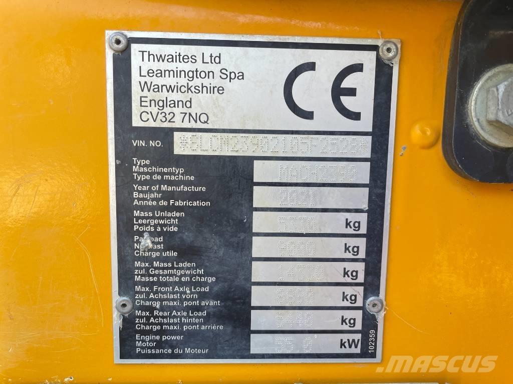 Thwaites MACH 2390 Мини-самосвалы