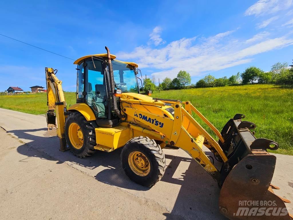 Komatsu WB 93 R Экскаваторы-погрузчики