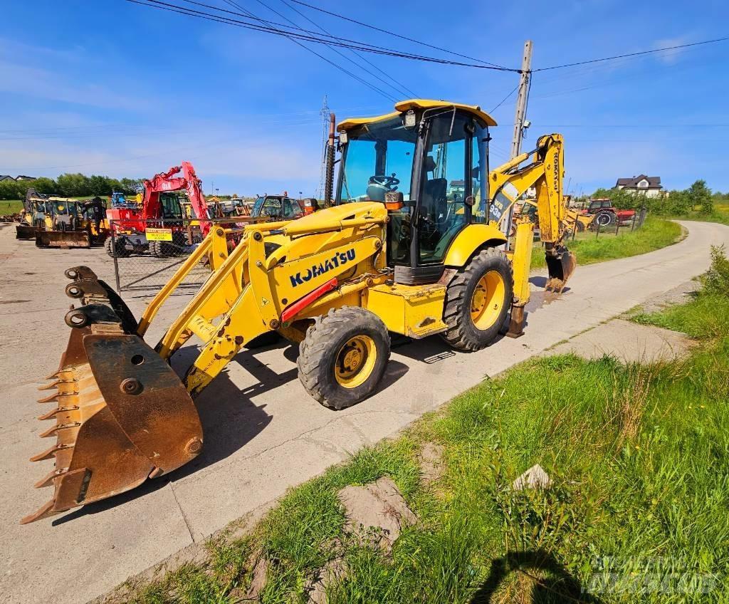 Komatsu WB 93 R Экскаваторы-погрузчики