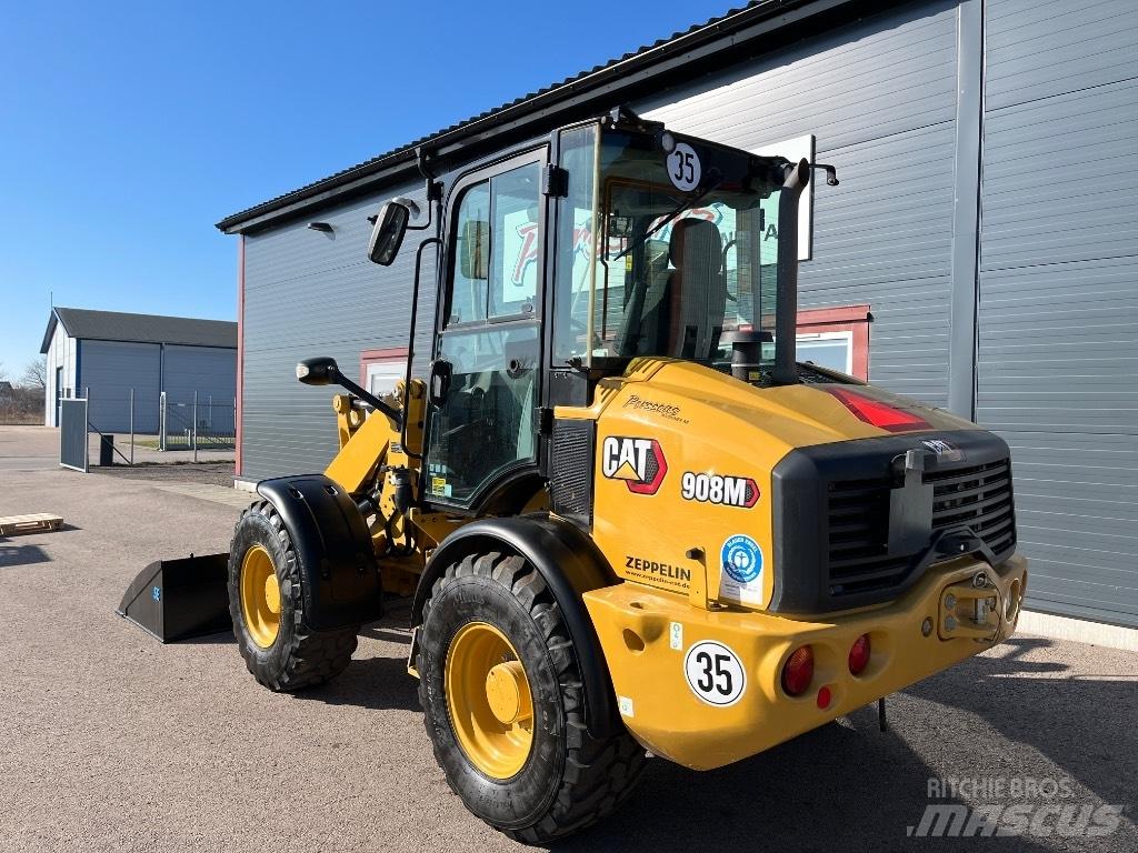 CAT 908M-22 1670Tim Фронтальные погрузчики