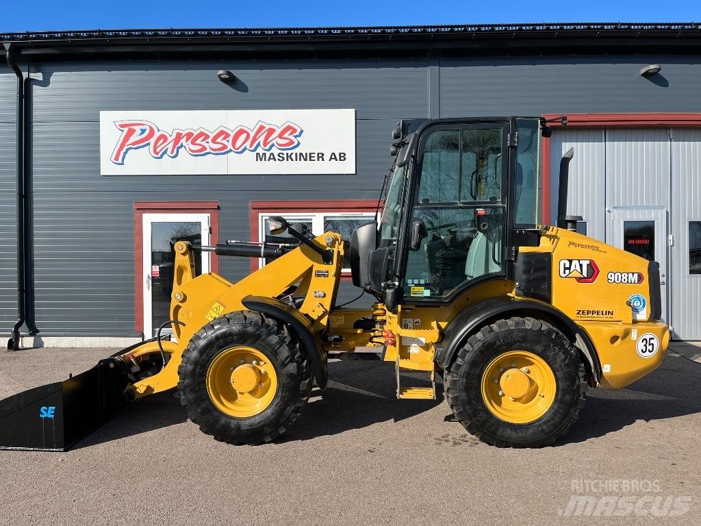 CAT 908M-22 1670Tim Фронтальные погрузчики