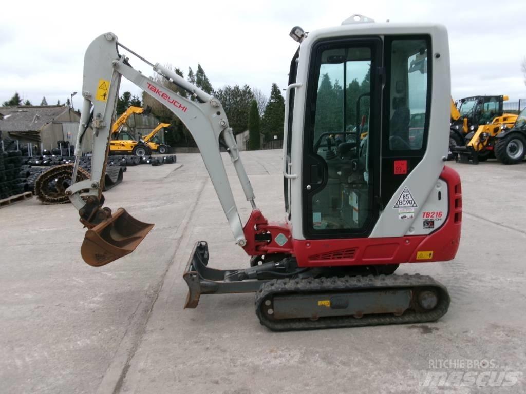 Takeuchi TB 216 Мини-экскаваторы