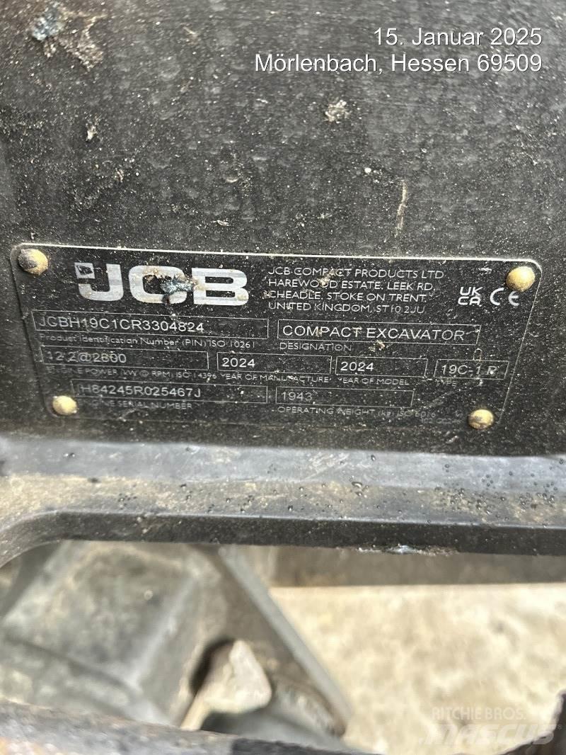 JCB 19C-1 Мини-экскаваторы