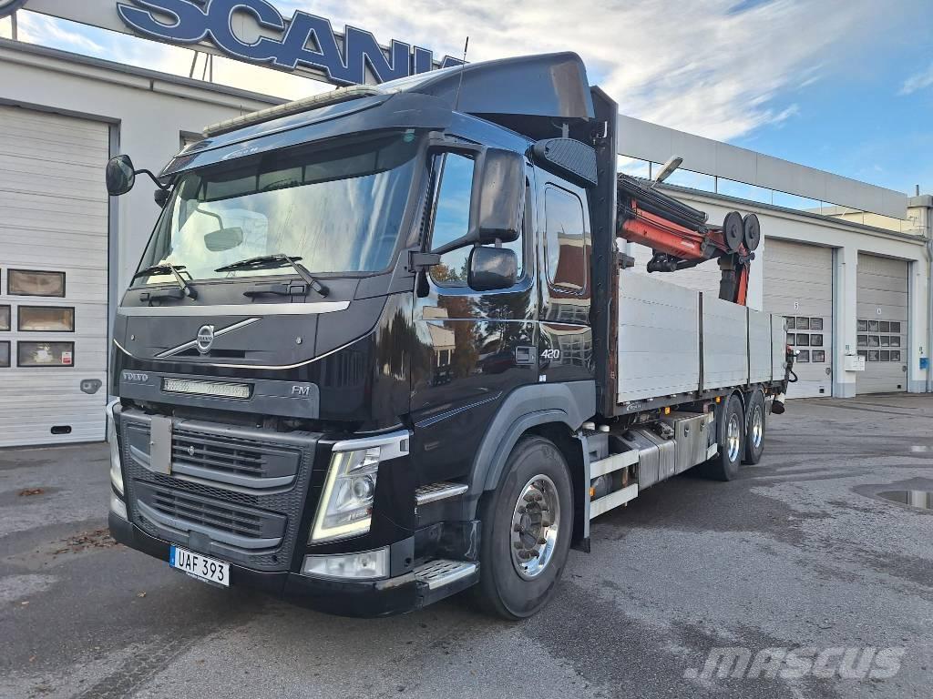Volvo FM  6x2 Автомобильные краны