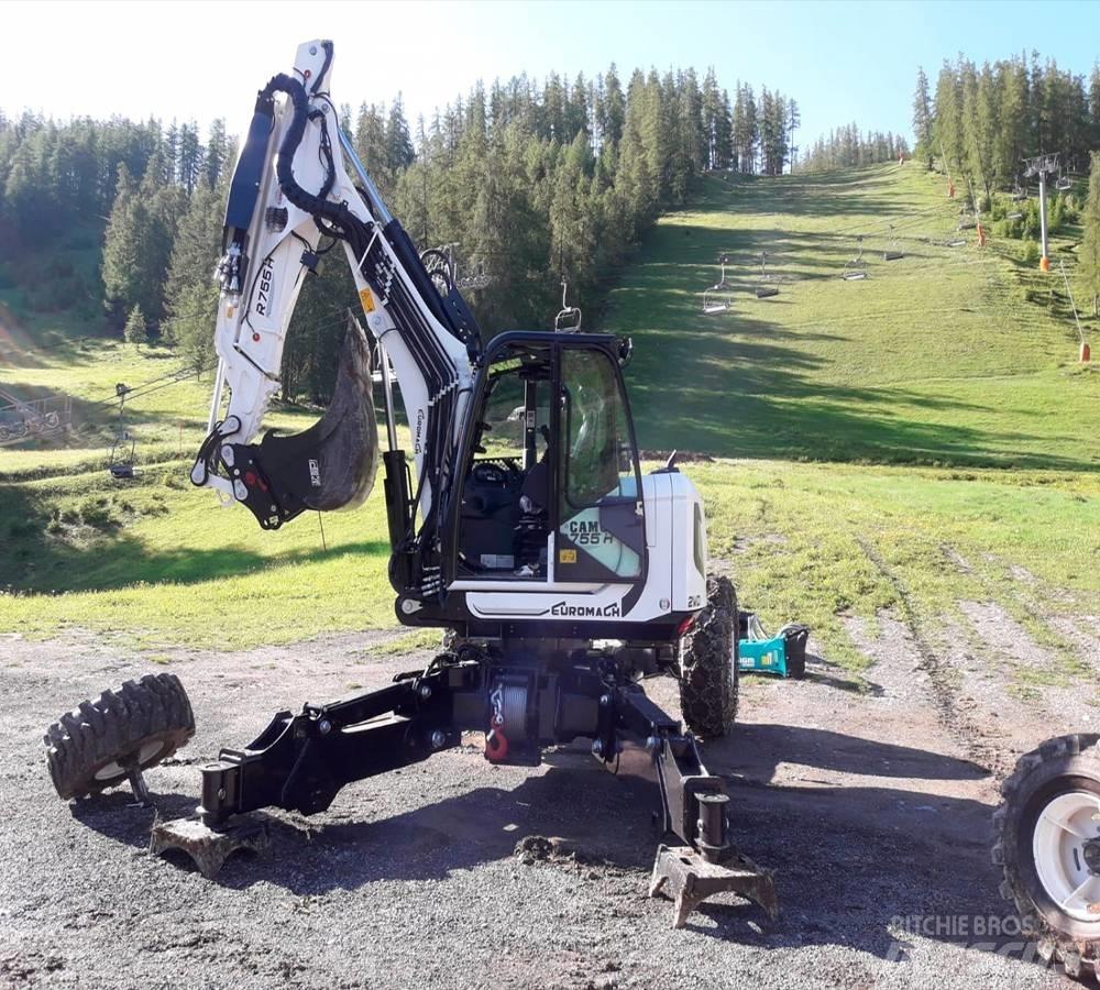 Euromach R755H Экскаваторы-амфибии