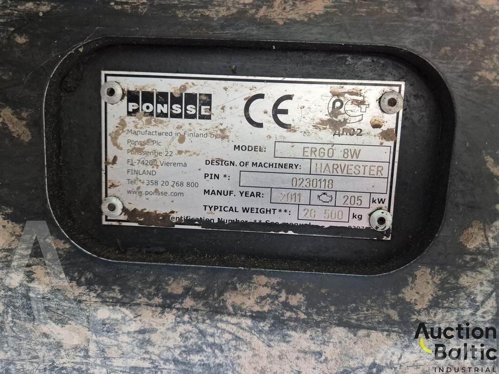 Ponsse Ergo 8W Харвестеры