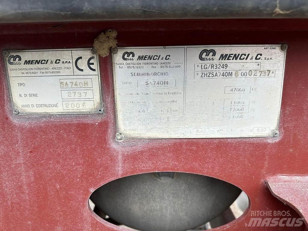 Menci SA 740 Самосвальные полуприцепы