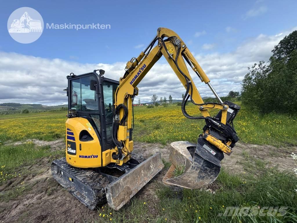 Komatsu PC 26 MR Мини-экскаваторы