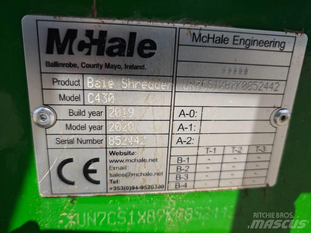 McHale C 430 Измельчители тюков