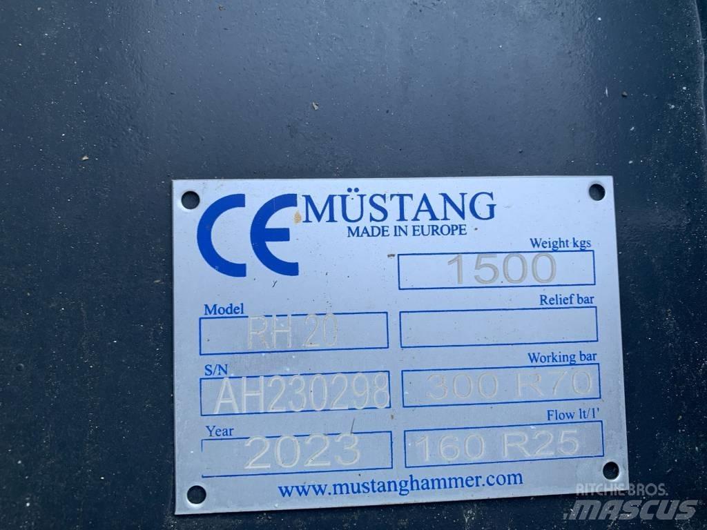 Mustang RH20 Навесные резаки асфальта