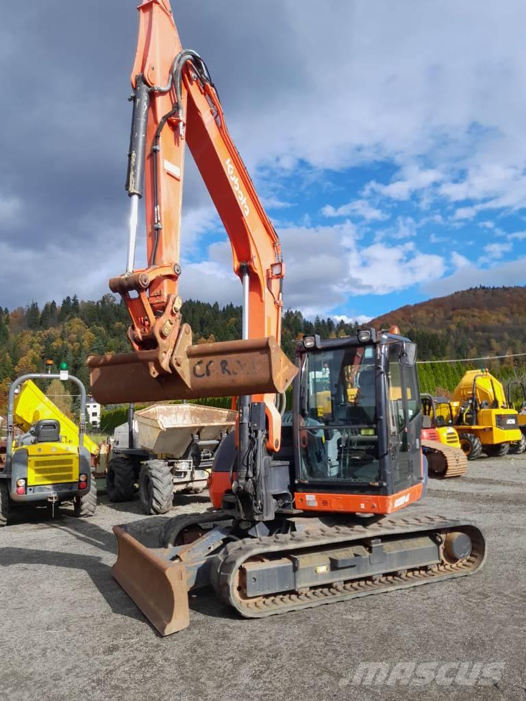 Kubota KX080 Малые экскаваторы 7т-12т