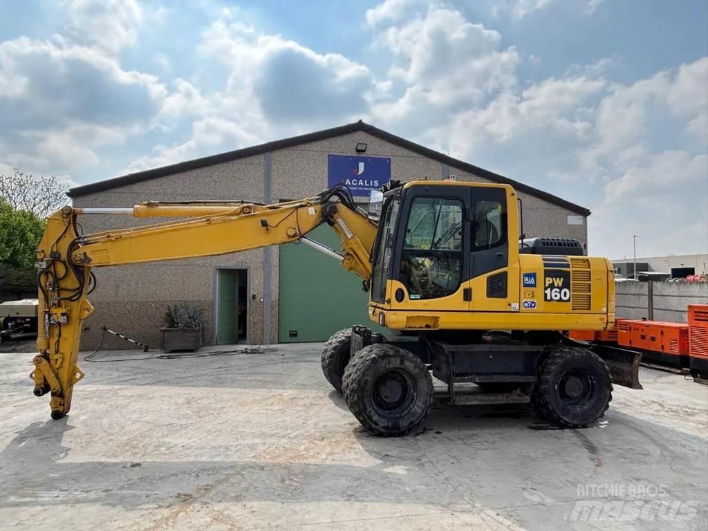 Komatsu PW160-8 Колёсные экскаваторы