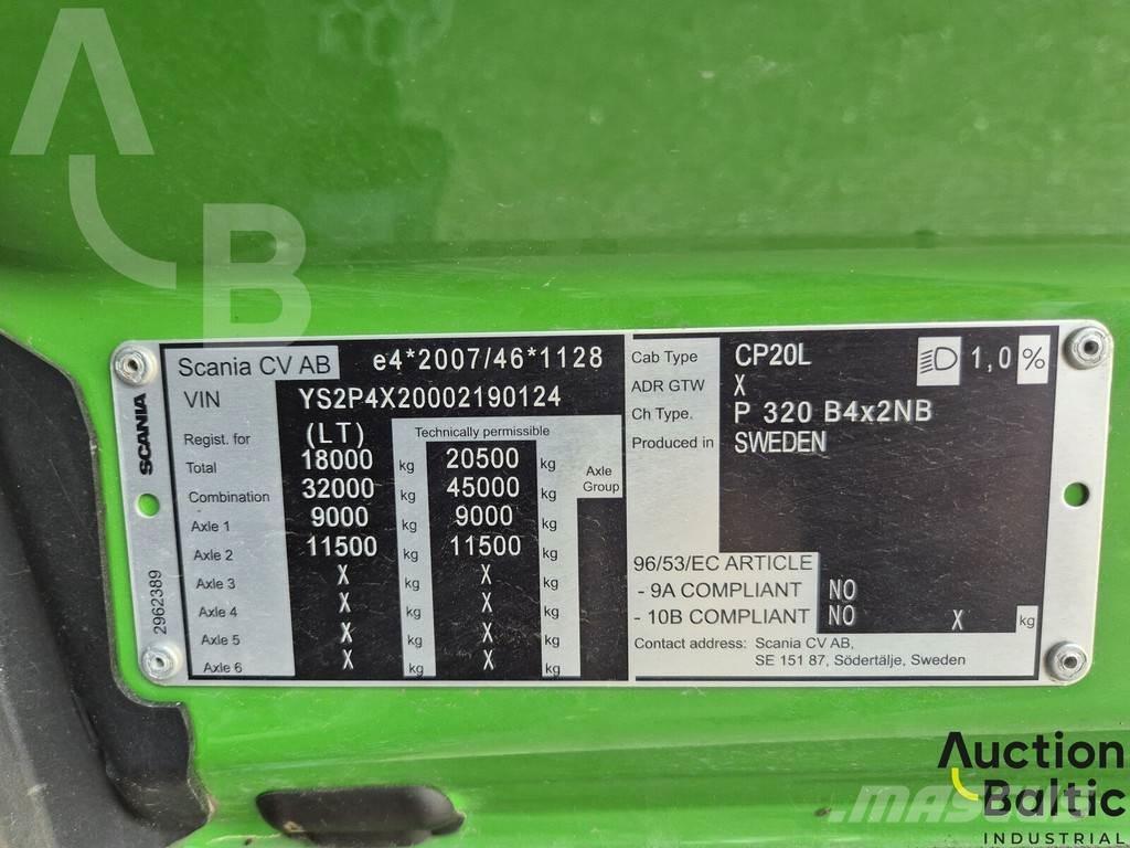 Scania P 320 Грузовики-платформы/боковая разгрузка