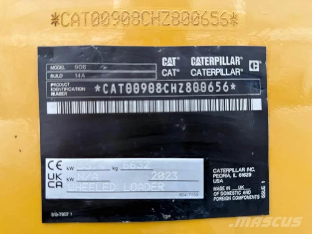 CAT 908 | A/C | EPA Фронтальные погрузчики