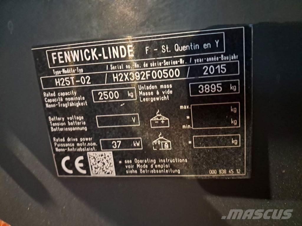 Linde H25T-02 Газовые погрузчики