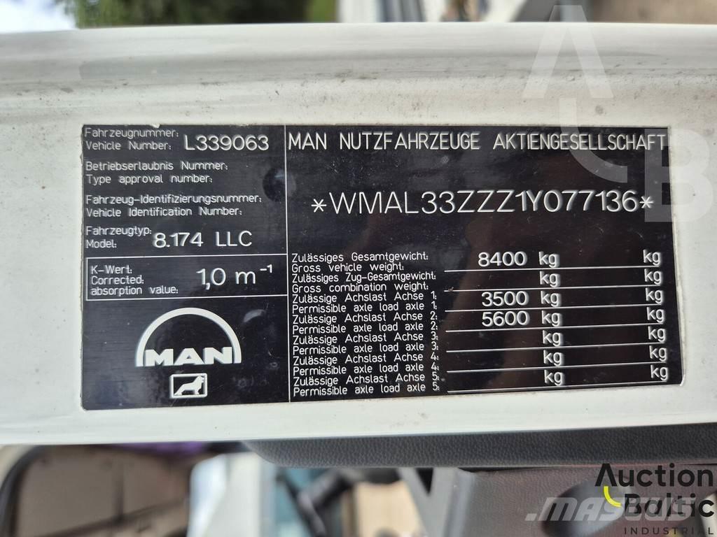 MAN 8.174 LLC Грузовые эвакуаторы