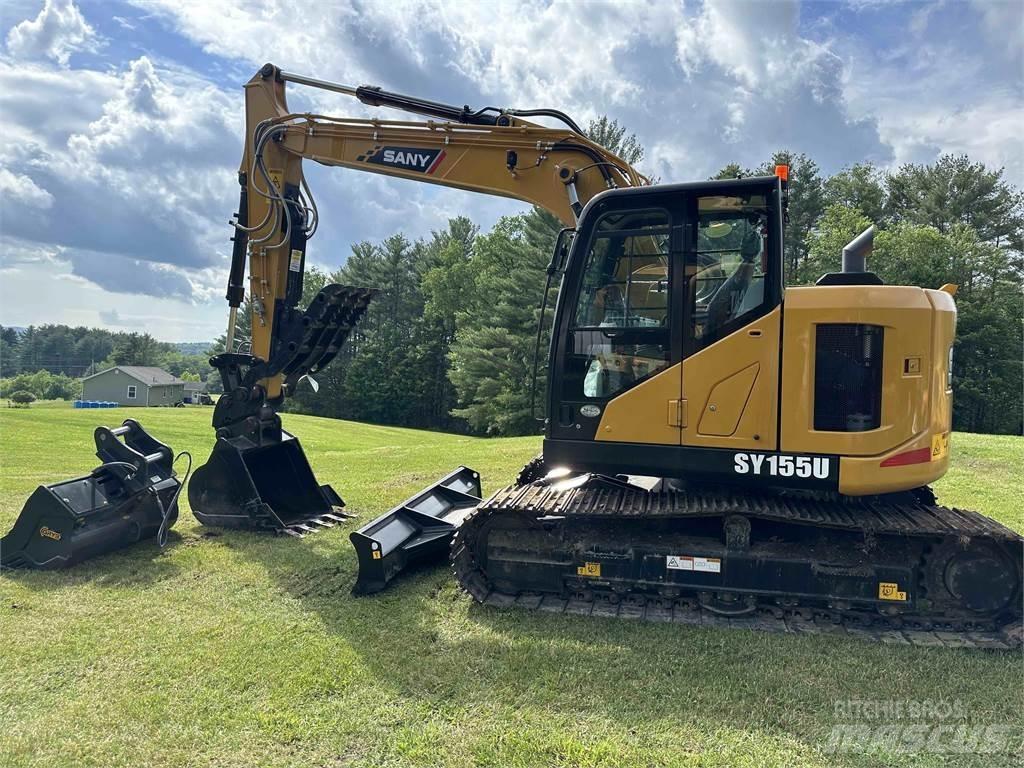 Sany SY155U Гусеничные экскаваторы