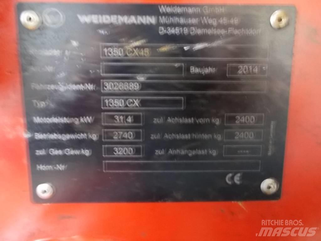 Weidemann 1350CX45 Малые погрузчики