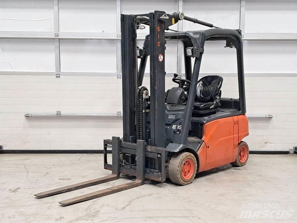 Linde E16P-01 Электропогрузчики