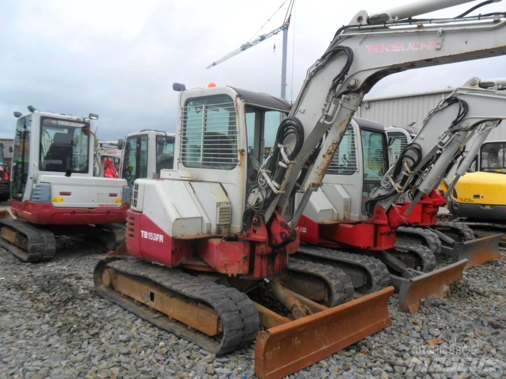 Takeuchi TB153FR Мини-экскаваторы