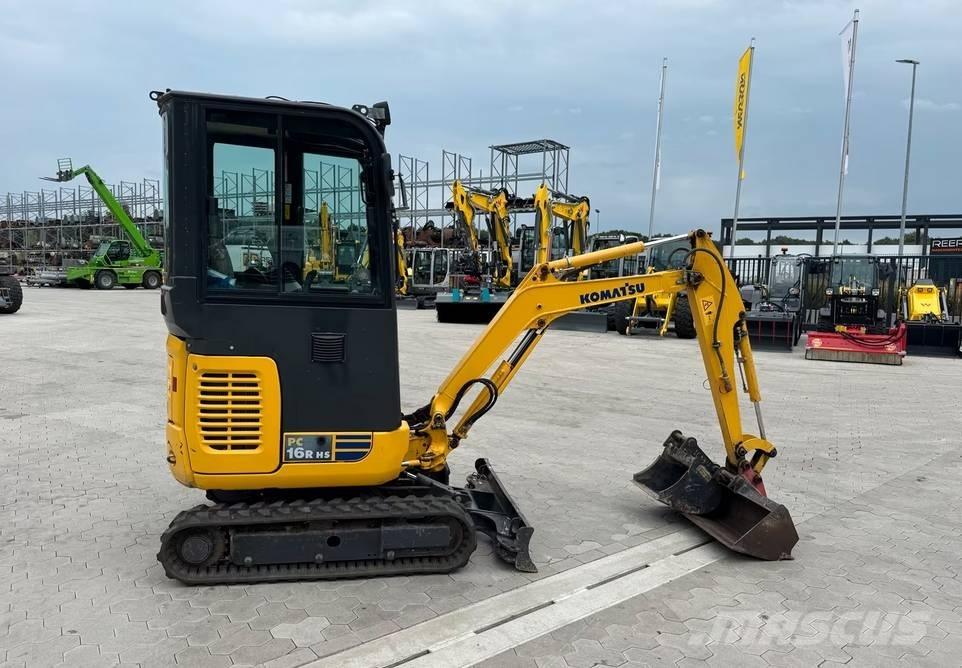Komatsu PC 16 R-3HS Гусеничные экскаваторы