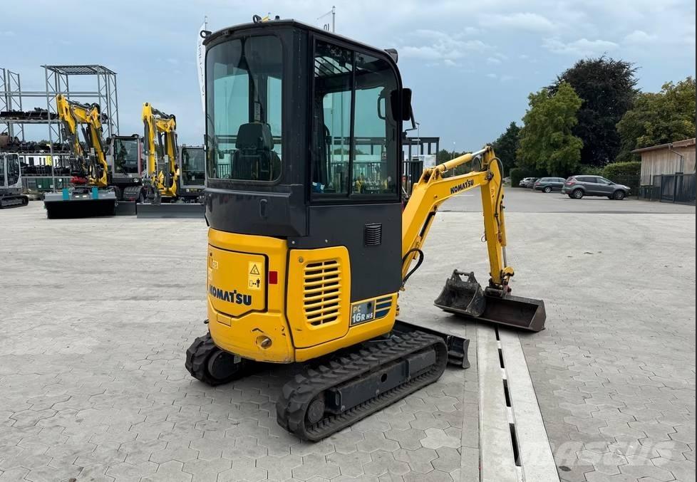 Komatsu PC 16 R-3HS Гусеничные экскаваторы