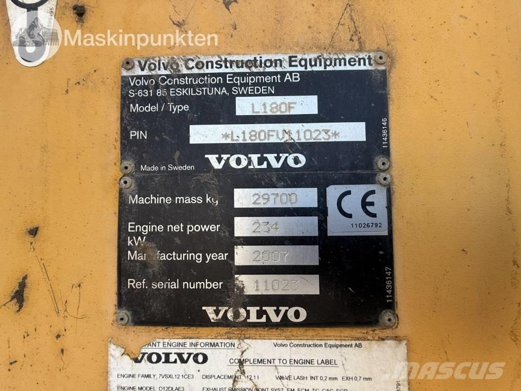 Volvo L 180 F Фронтальные погрузчики