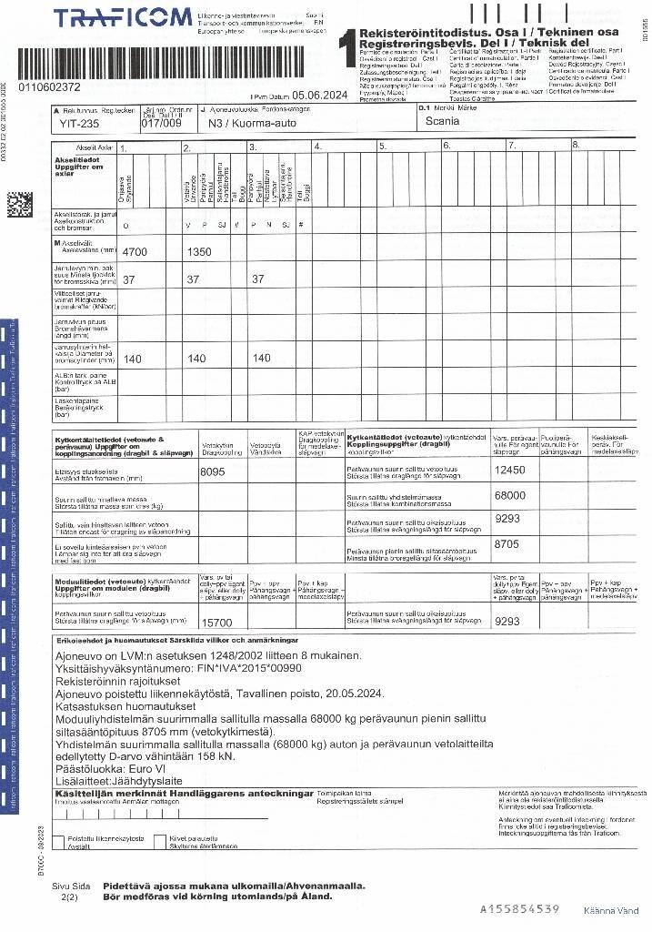 Scania R 490 Грузовики-Фургоны
