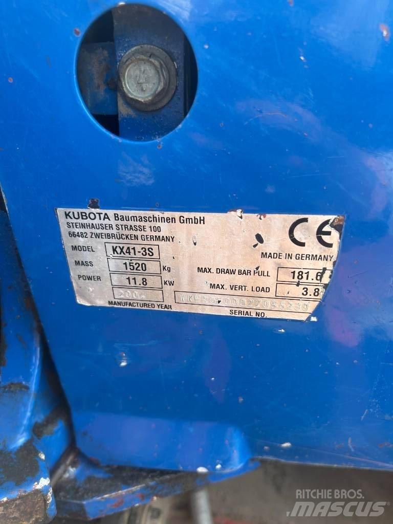 Kubota KX 41-3 S Мини-экскаваторы