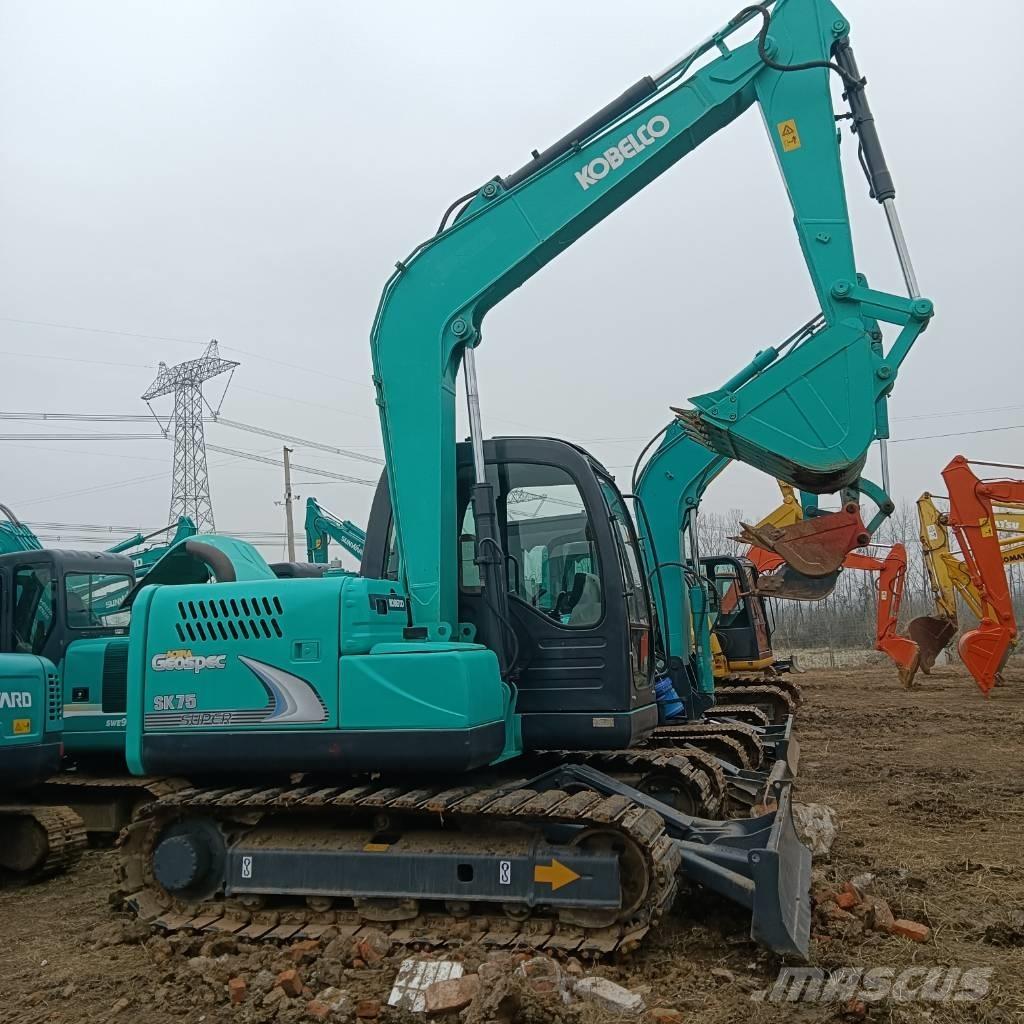 Kobelco SK75-8 Малые экскаваторы 7т-12т