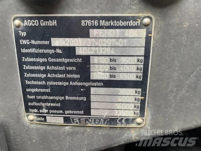 Fendt 415 Vario TMS Трактора